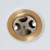 Oatey 42239 Brass and Plastic No-Calk Shower Drain Wrench, Stainless