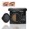 Boobeen Two Color Air Cushion Eyebrow Cream, Liquid Brow Powder