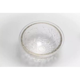 Oceana Vessel Sink JSG Oceana Pebble 007-706-000 in Crystal