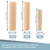Assorted Wooden Dowel Rods by Smith’s® (90 Pack / M6,