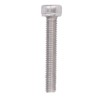 50Pcs Hex Socket Cup Head Screw Galvanized Steel M4 for