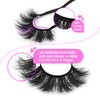 Mink Lashes 3D Fluffy False Eyelashes 17mm Dramatic Faux Mink