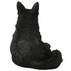JFSM INC. 4" Mini Black German Shepherd Figurine - Black