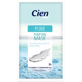 Pack of 10 x (2 x 8 ml) Pure Cleansing Mask - with Zinc and white clay
