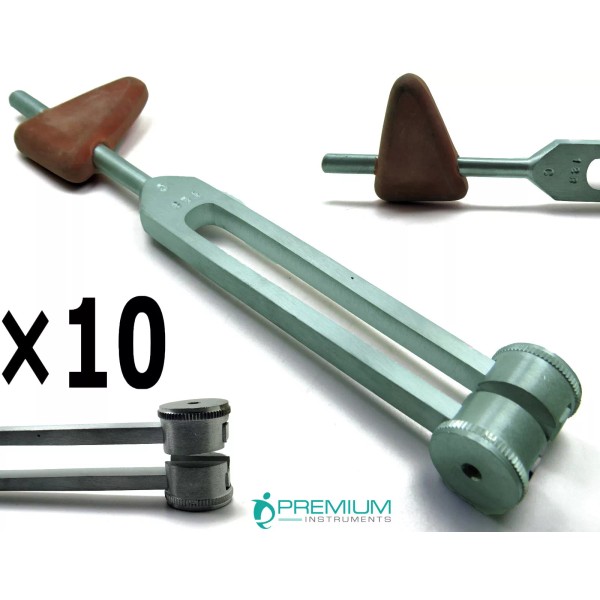 PREMIUM INSTRUMENTS 10× New Taylor Hammer & Tuning Fork 128