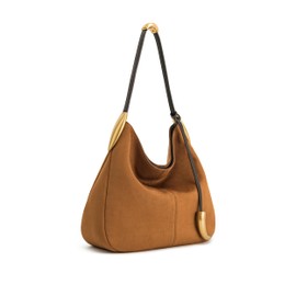 JW PEI Women's Nina Metal Charm Hobo Bag - Brown