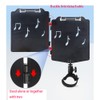Universal Marching Band Lyre with 10 Double-Sided Folio Pages clarinet