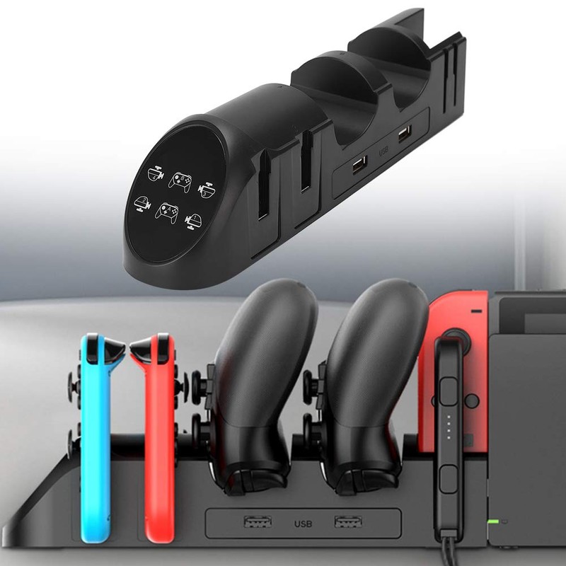 Gamepad Charging Station for Switch, Charging Station Gamepad Charging Station