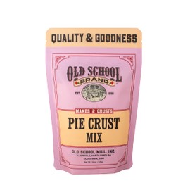 Old School Brand Southern Pie Crust Mix - 12 oz Package Makes 2 Crusts!