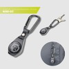 TROIKA TROIKA Original Nord East Compass Keyring - Includes Carabiner