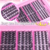wiwoseo Wispy Lash Clusters Manga Lash Clusters Fairy Eyelash Cluster