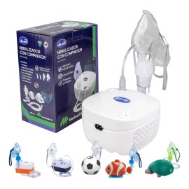 Nebulizador Super Silencioso Adulto Y Infantil Marca Bi-rich Color Blanco R-NCN126BR