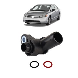 Eterpace Power Steering Hose Connector with O-Ring Kit Compatible With HONDA Civic 2006-2011, Accord 2006-2007, Inlet Connector, Replace# 56123-RNA-A02, 56123-RNA-A01
