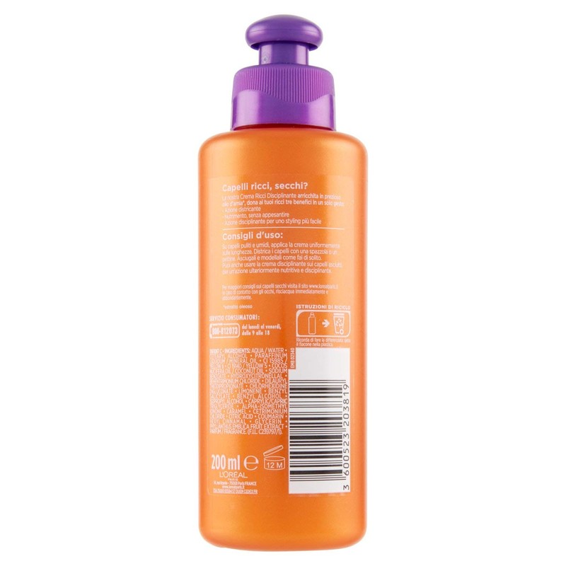 Elvive L'Oréal Paris Elvive Extraordinary Sublime Curl Oil, Cream-Rich Taming