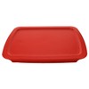 Pyrex C-233-PC 3qt Poppy Red Easy Grab Replacement Food Storage