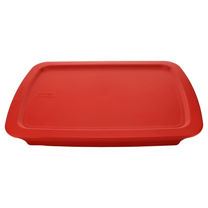 Pyrex C-233-PC 3qt Poppy Red Easy Grab Replacement Food Storage
