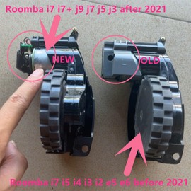 Drive Wheel Module Compatible for IRobot Roomba J7 J7+ J6+ i7 i7+ j5 i5 i3 i3+ i4 Plus E5 E6 Combo j5 i5 j5+ i5+ Robot Vacuum Cleaner Replacement Parts (New j i e Series)
