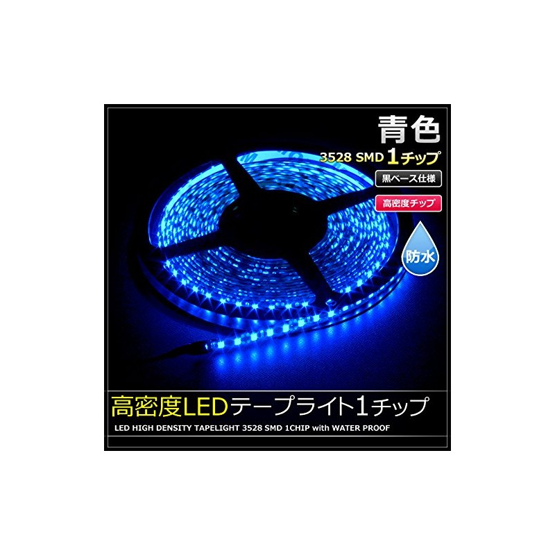 Kaito Denshi LED Tape Light, 12 V, Waterproof, High Density,