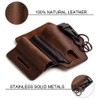 Gentlestache Multitool Sheath for Belt, Leatherman Sheath for Men, Leather