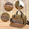 Damero Bible Tote Bag for Men, Large Bible Bag with