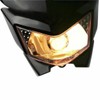 TDR 12V 35W Black Rec Reg Headlight for YZ450, WR450,