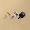 HOT SEAL 2PCS Wool Copper Guitar Strap Lock Locking Pegs