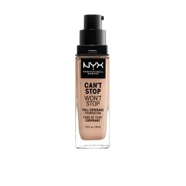 NYX Cant Stop Wont Stop Base de Maquillaje 24H Tono Light 05, 30 ml