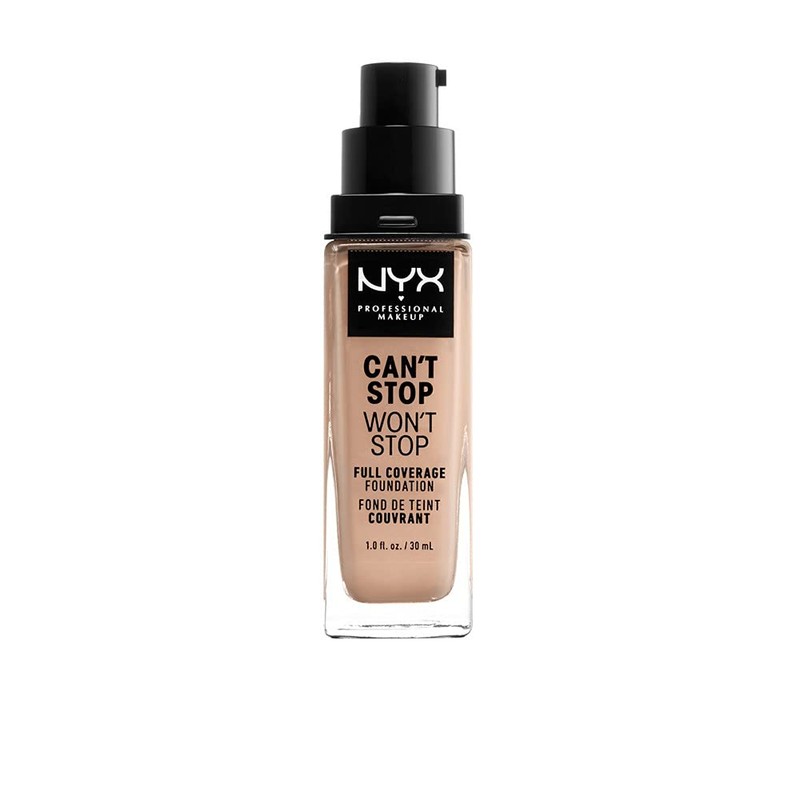 NYX Cant Stop Wont Stop Base de Maquillaje 24H Tono