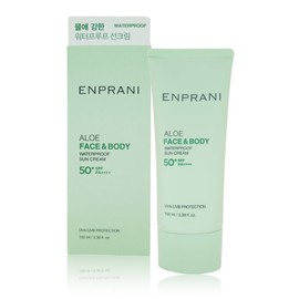 Enprani Aloe Waterproof Sun Cream 100ml (SPF50+ PA++++) / 엔프라니 알로에 워터프루프 선크림 100ml(SPF50+ PA++++)