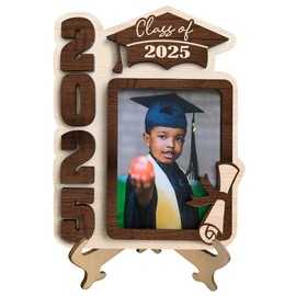 HDSterHeart 2025 Graduation Picture Frames, Class Of 2025 Frame, Congratulation Gifts For High School College, Graduation Frame Class Of 2025, 2025 Graduation Gifts, 2025 Graduate Picture Frame