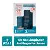 Kit Avene Cleanance Gel Limpiador Piel Grasa 400ml Más Regal