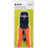 Fixpoint Crimping Pliers for Modular Plugs incl. Cable Cutters and