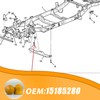 Yukauto Front Bump Stops Front Suspension Jounce Fit for 2004-2012