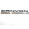 GMC 1PC Gloss Black Rear Tailgate Canyon Emblems Badge 2023-2025