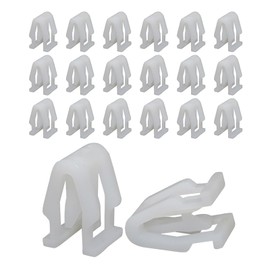 dawfall 20 PCS Car Dashboard Trim Clips, Snap Fitting Retainer Clip, Fasteners for Front Console Retainers, Dash Retainer Clips Replacement for Furuis 310 Baojun 510 560 (White)