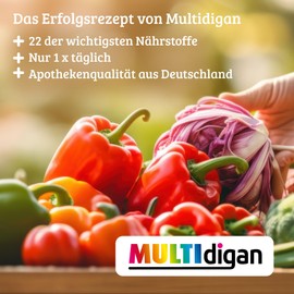 Multidigan 60 Capsules