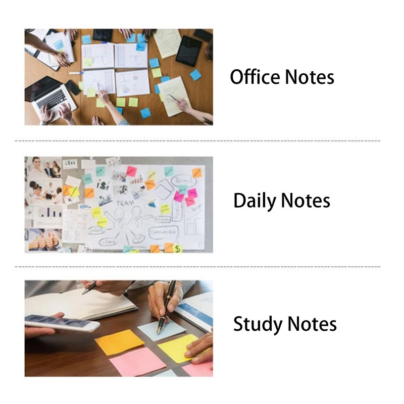 Ubuymart 820 Sheets Transparent Bible Sticky Notes,Waterproof Clear Sticky Notes,Bible