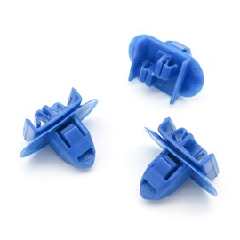 VVO Fasteners Blue Plastic Clips Wheel Arch Flares & Trims Rear Trim Compatible with Some Toyota RAV4 (Pack of 10 Clips)