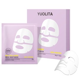 Mascarilla Facial De Gel De Colágeno Profundo, Mascarilla Facial De Biocolágeno Para Una Piel Radiante, Mascarilla Nocturna Hidratante De Hidrogel,