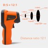 LCD HD Temperature Gun High Accuracy Infrared Thermometer Gun for
