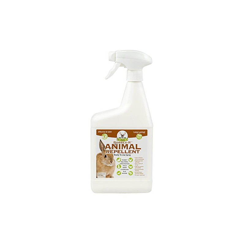 Animal Repellent - Bobbex | Ready-to-Use Outdoor Rabbit, Squirrel, and
