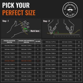 Gentlemen's Bands Men's Premium Black Damascus Steel Wedding Band with Layered Damascus Design | Wedding Ring Is Ideal Gift | Package Includes Silicone Band, Walnut Box, Leather Pouch | Size 11