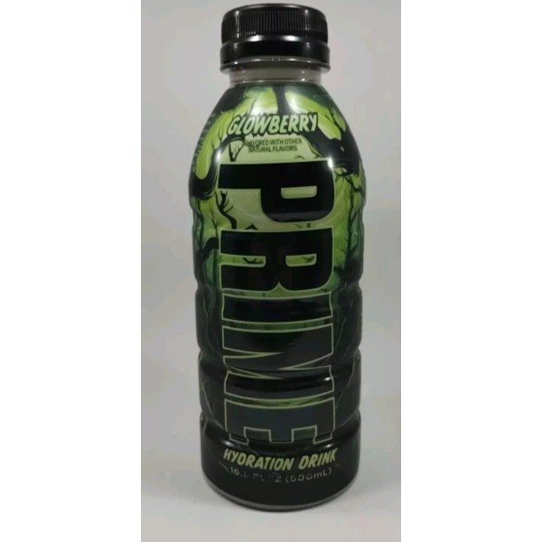 PRIME Glowberry Limited Edition Hydration Drink Rare Halloween Edition