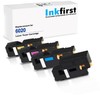 4 Inkfirst Compatible Toner Cartridges Replacement for Xerox Phaser 6020