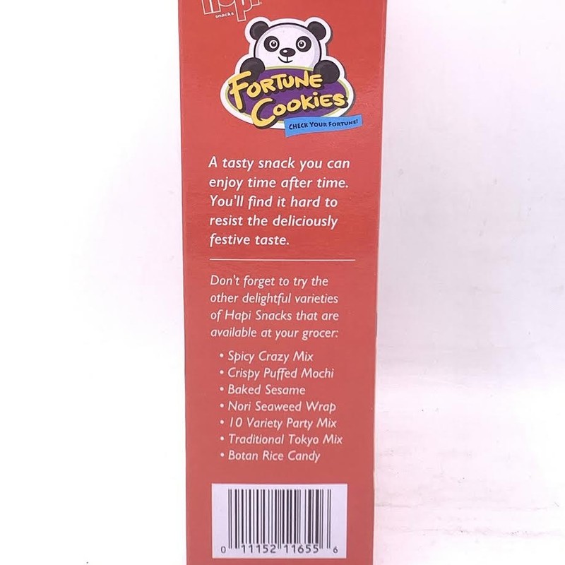 Hapi Fortune Cookies Box 4oz/113.4g