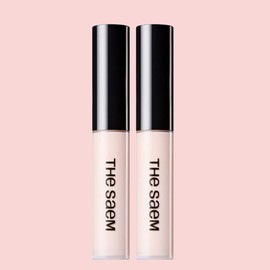 The Saem Cover Perfection Tip Concealer 6.5g, brightener, 2 pcs. / 더샘 커버 퍼펙션 팁 컨실러 6.5g, 브라이트너, 2개