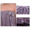 Hysunland Set of 3 Microfiber Bath Towel Wrap for Slim