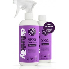 Fabric Freshener Spray, 32oz. 'Lavender' Odor Remover Spray. Shoe Deodorizer, Carpet Deodorizer, Odor Eliminator for Strong Odors Cleaning Supplies. ProvenSafe™ Fabric Freshener for Sensitive Gear