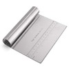 Youery Stainless Steel Bench Dough Scraper，Scraper Chopper Dough Cutter with