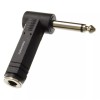 CablesOnline Right-Angle 1/4" (6.35mm) TS Mono Male to 1/4" Mono